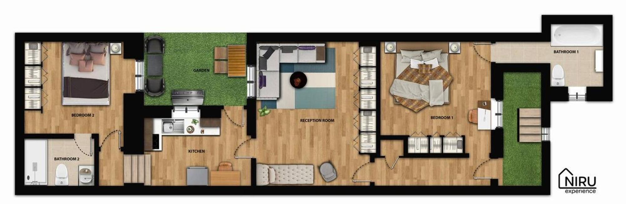 Niru Experience Hidden Gem In Chelsea 2Bd 2Ba Apartment Лондон Екстериор снимка